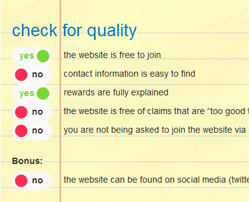 Website safety checklist