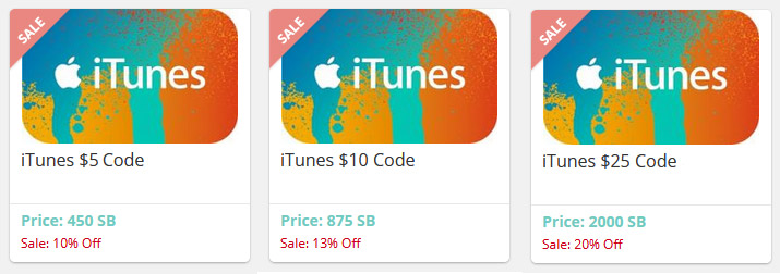 Buy iTunes Gift Card CD Key Compare Prices