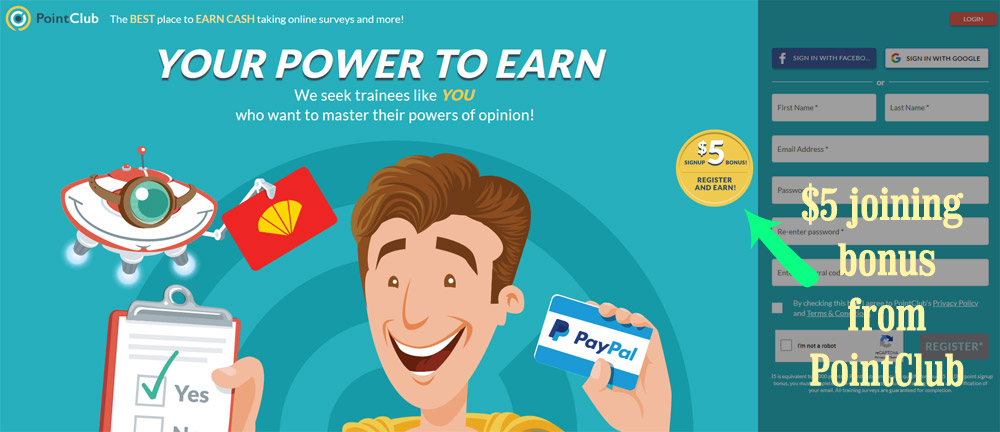 Earn Points - Take Quiz, Surveys, Refer Your Friends