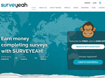 Surveyeah website screenshot